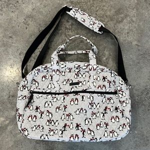 ✨ Vera Bradley Weekender Travel Bag - Playful Penguins